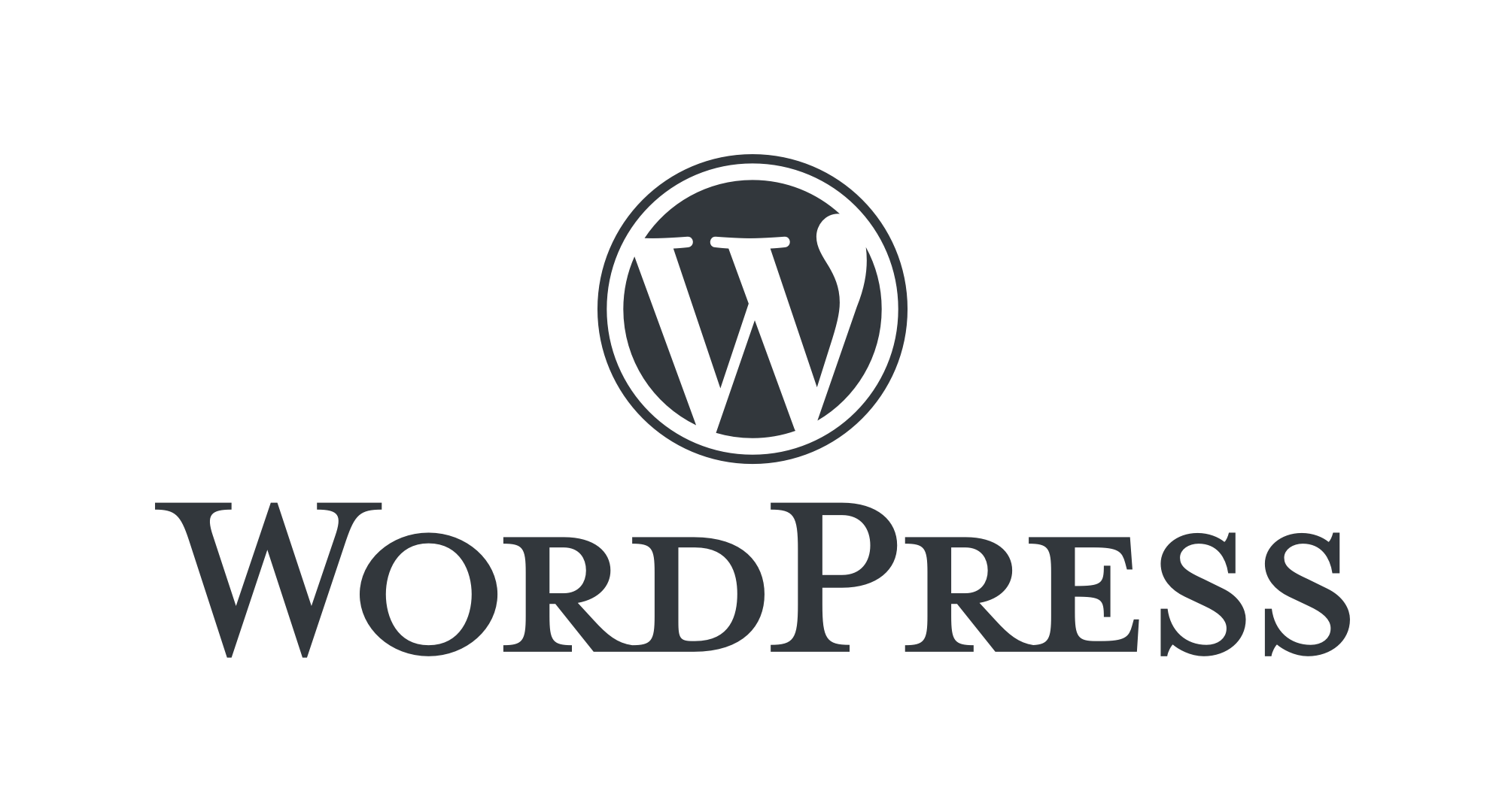 WordPress logotype alternative WordPress logotype alternative