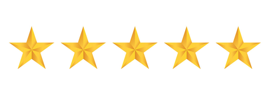 Stars rating icon set. Gold star icon set isolated on a white ba Stars rating icon set. Gold star icon set isolated on a white ba